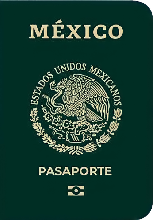 Front Cover of Mexico Passport Front Cover of Mexico Passport
