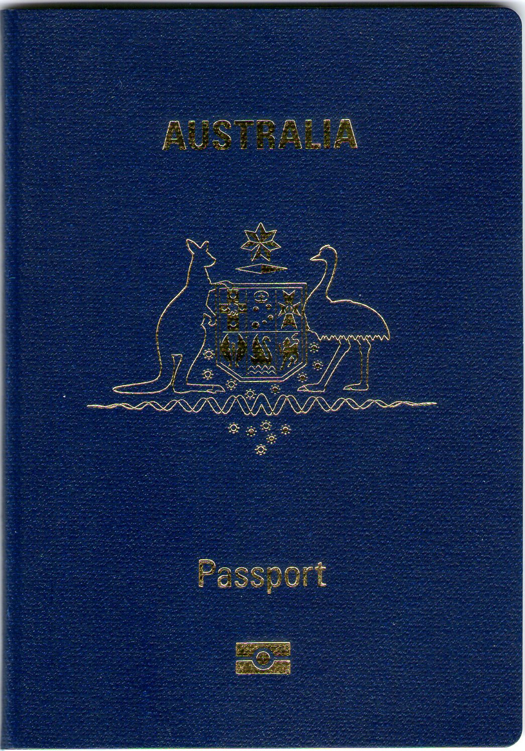 Front Cover of Australia Passport Front Cover of Austalia Passport
